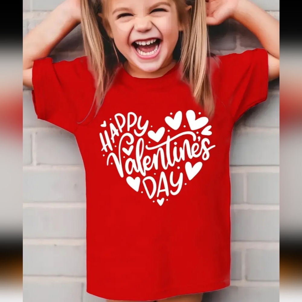 Valentines day tshirt 5T